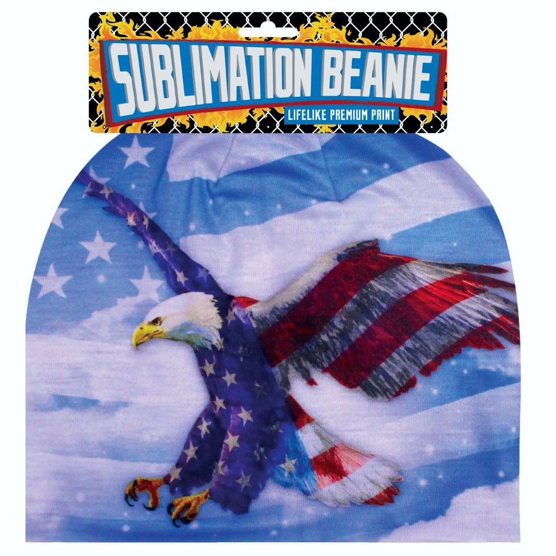 Beanie / Mütze - American Eagle In The Sky