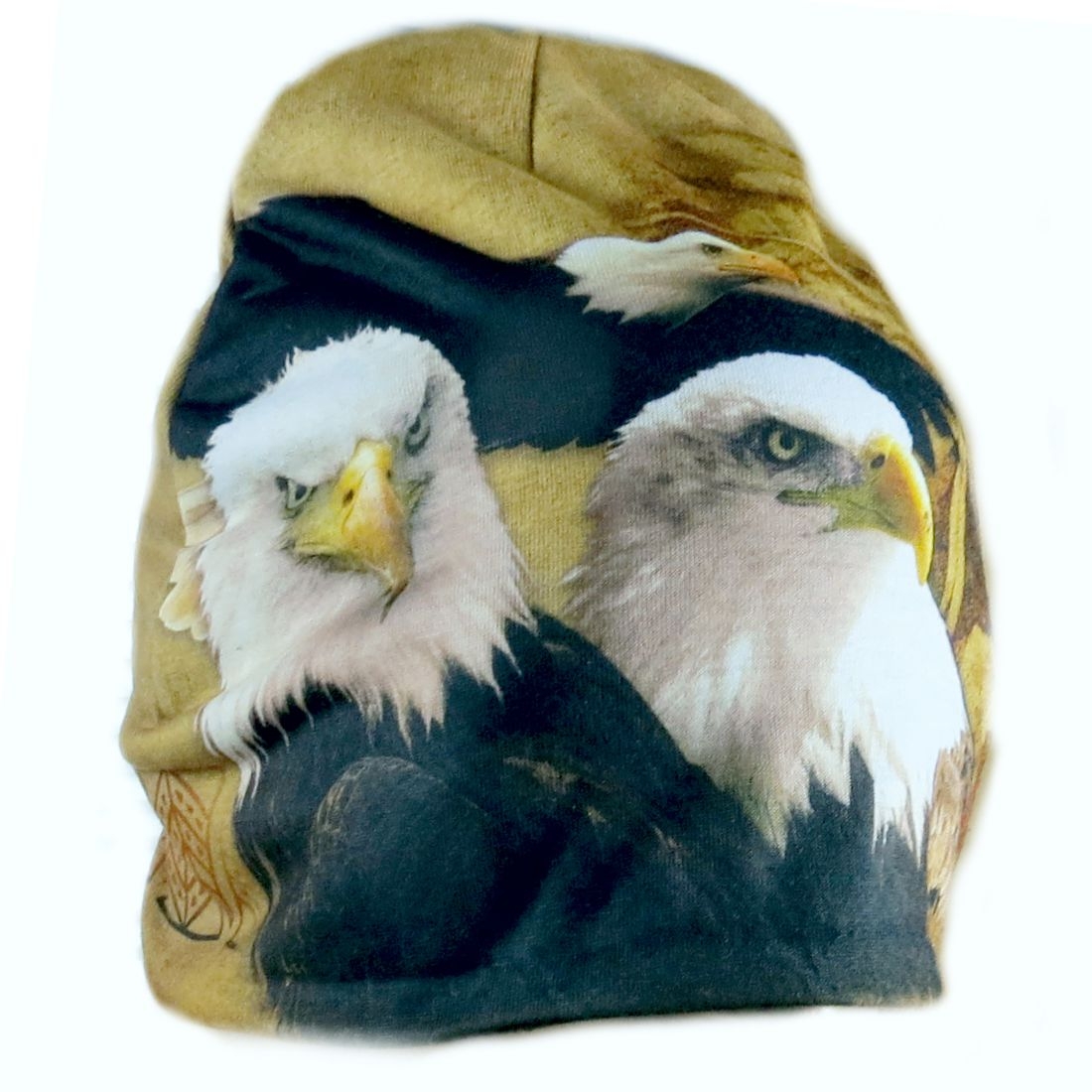 Beanie / Mütze - Three Native Eagles