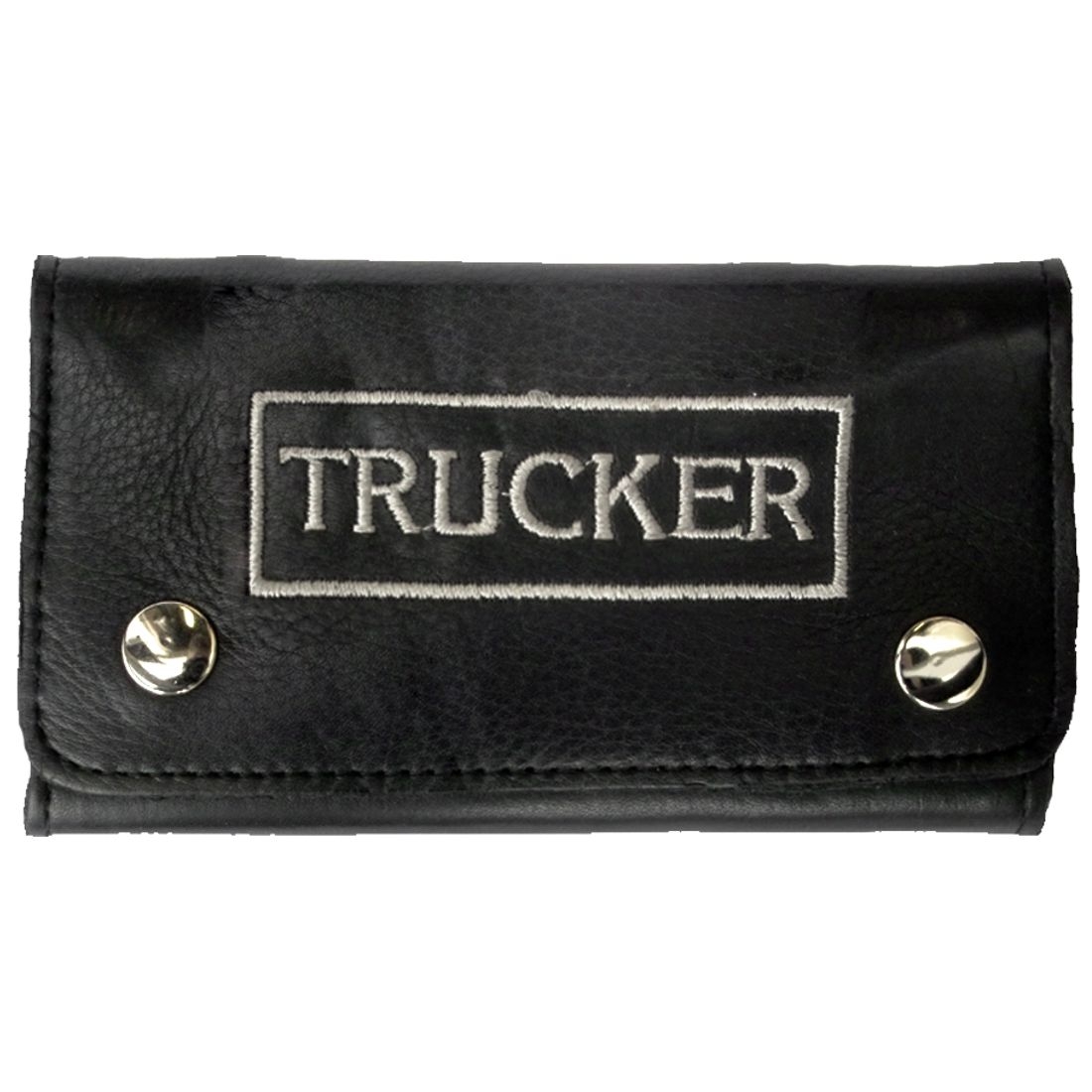 Trucker Geldbörse mit Kette - Trucker, bestickt